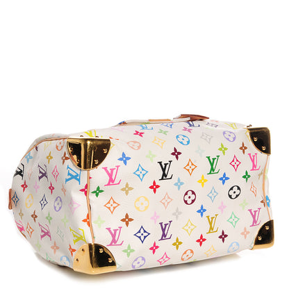 Louis Vuitton Monogram Multicolor Speedy 30 White 4 of 7