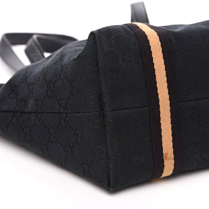 Gucci Monogram Medium Jolicoeur Tote Black 11 of 15