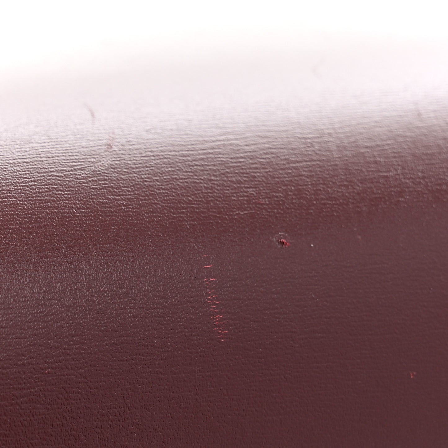 Box Calfskin Small Classic Box Flap Bag Burgundy