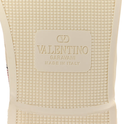 Valentino Garavani Metallic Jacquard Apres L'hiver Womens Bay By Bay Sneakers 39 Multicolor 7 of 10