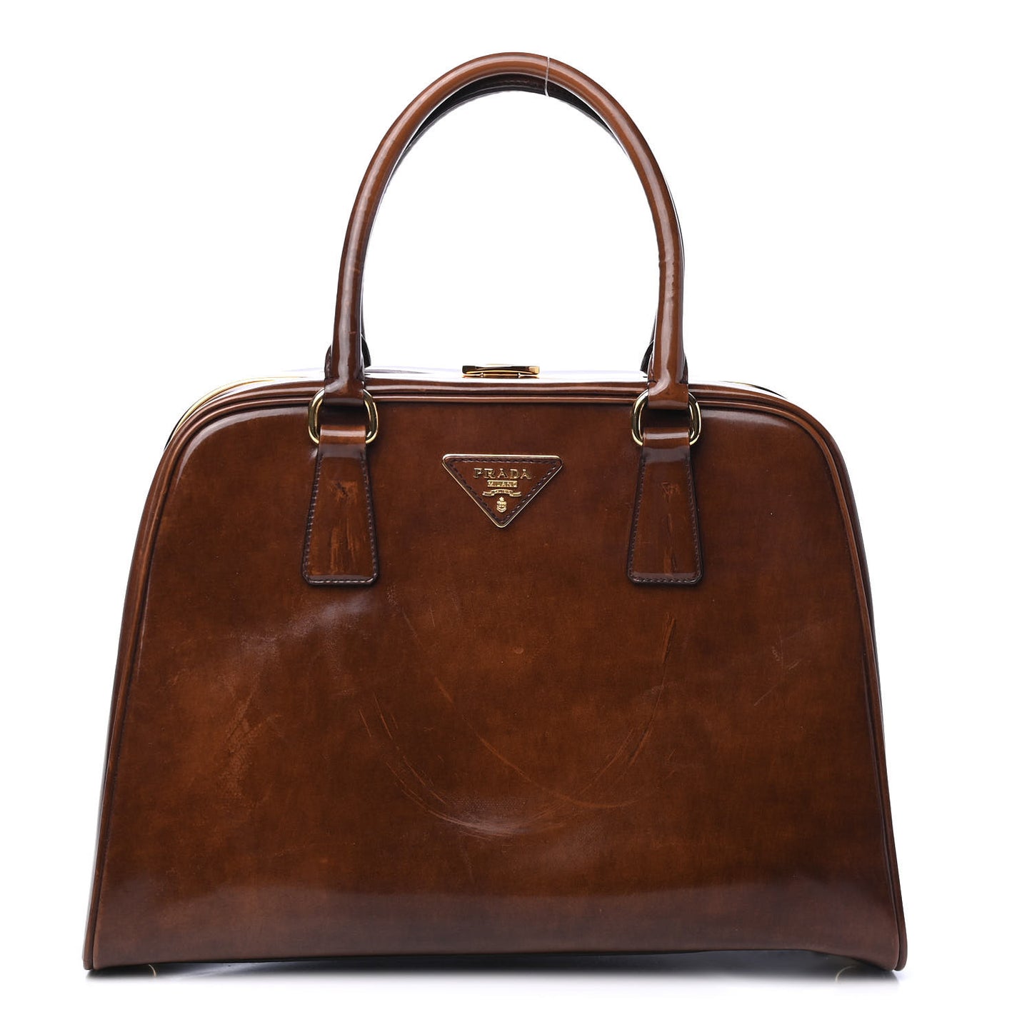 Spazzolato Pyramid Bag Tabacco Fume