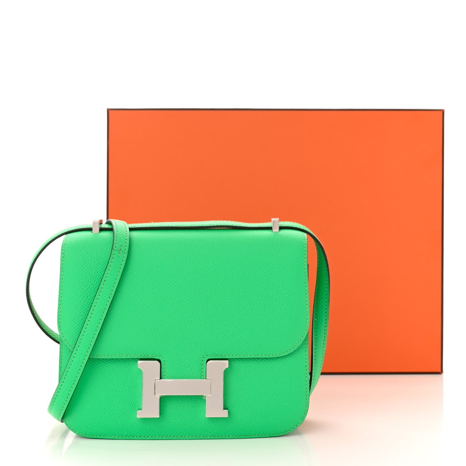 Hermes Epsom Constance 18 Vert Comics 10 of 10