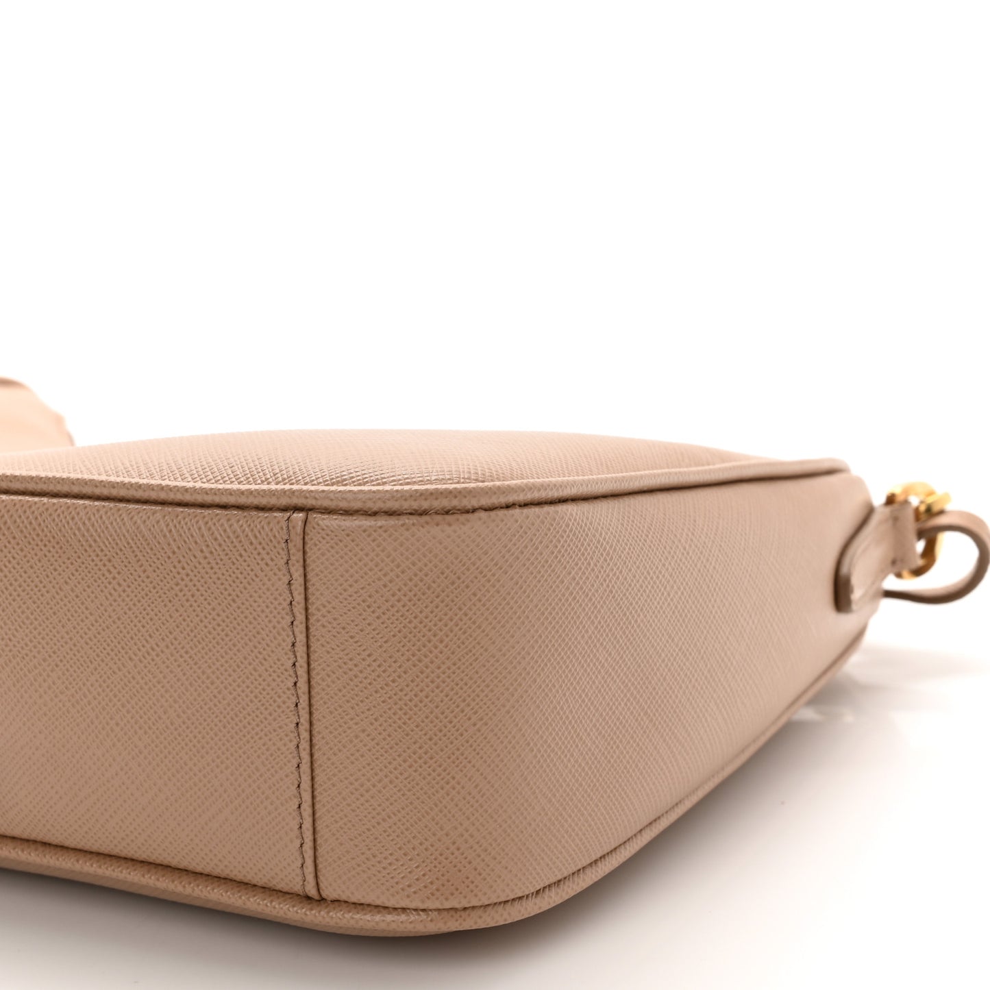 Saffiano Re-Edition 2005 Shoulder Bag Cammeo Beige