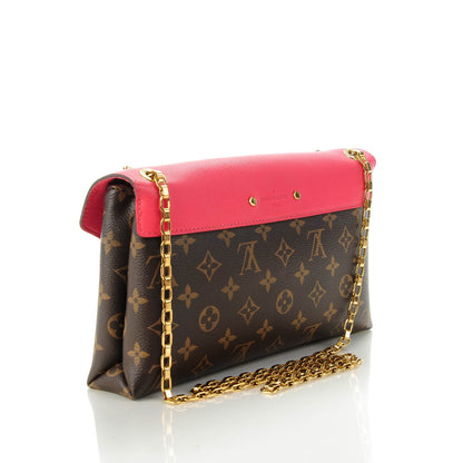 Louis Vuitton Monogram Pallas Chain Rose Litchi 3 of 7