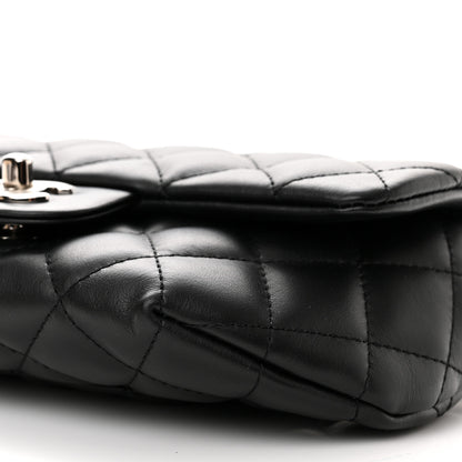 Chanel Calfskin Quilted CC Uniform Flap Belt Bag Black 11 of 12