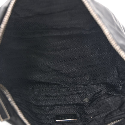 Prada Tessuto Nylon Pochette Bag Black 5 of 14
