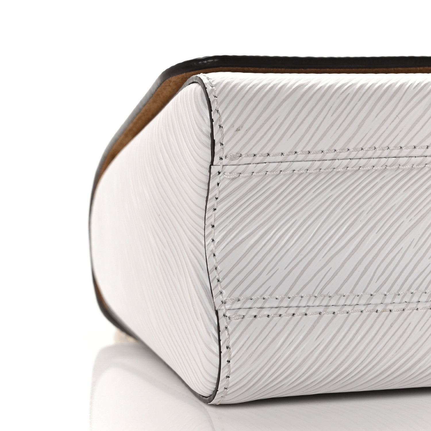 Louis Vuitton Epi Twist Shoulder Bag MM White 7 of 8