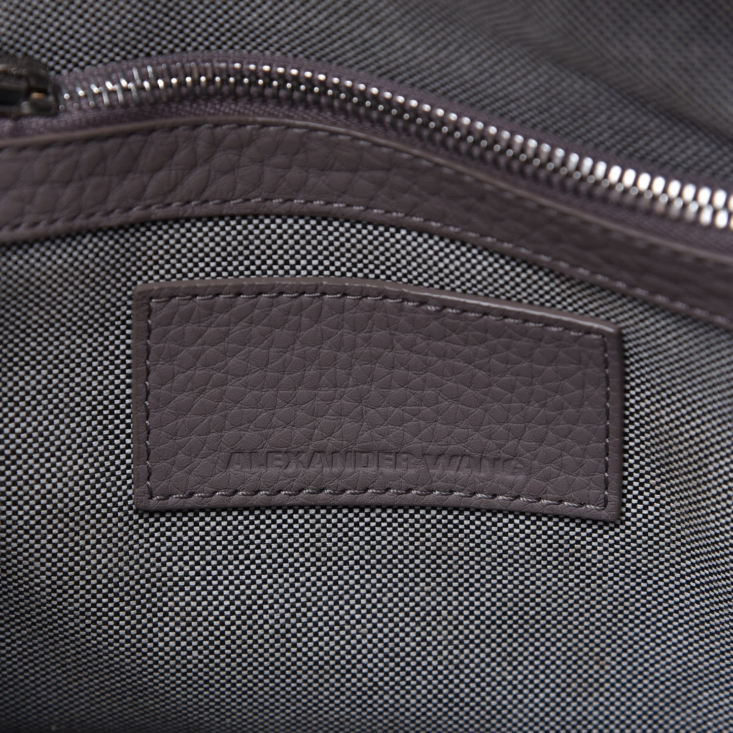 Pebbled Lambskin Rockie Mink Silver Hardware