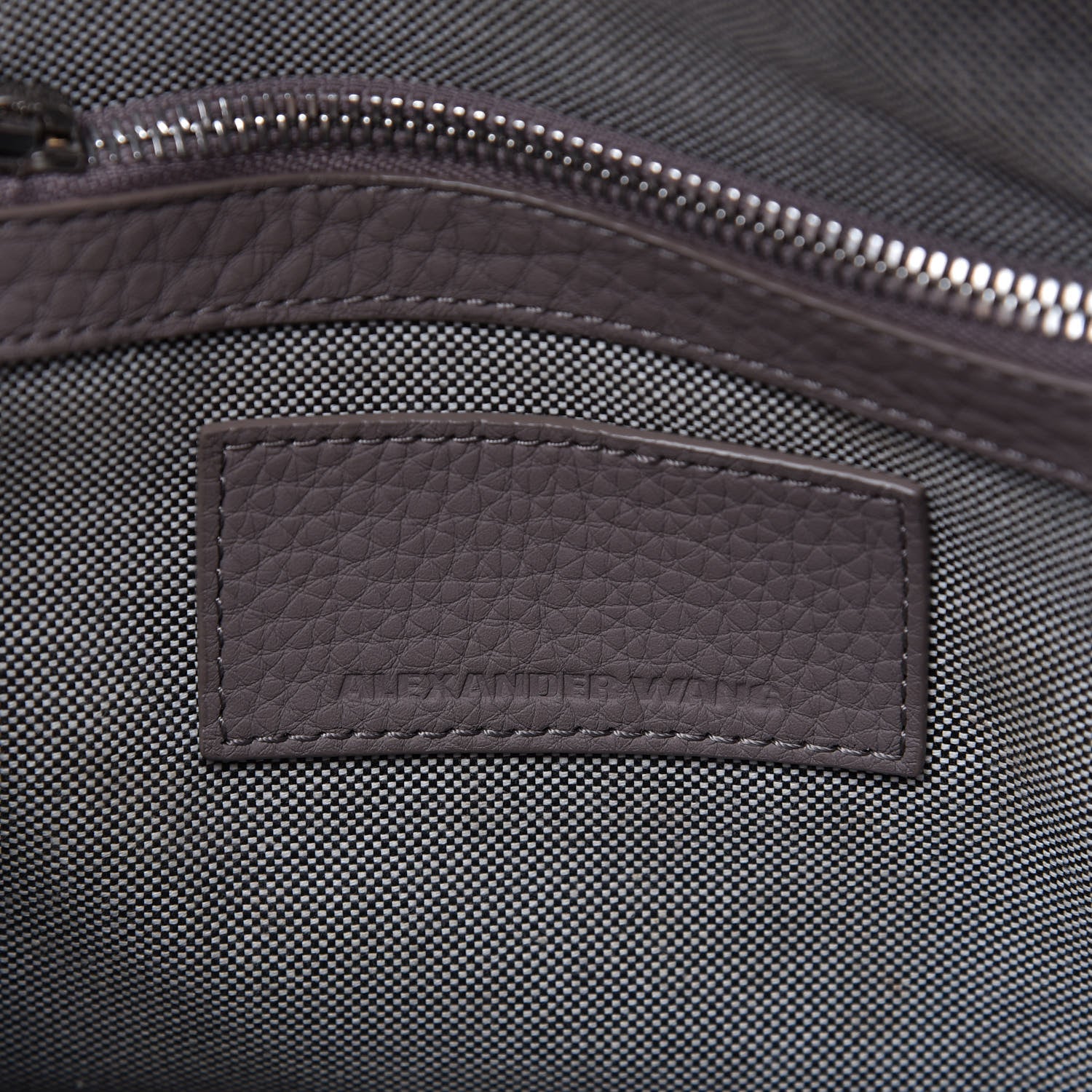 Alexander Wang Pebbled Lambskin Rockie Mink Silver Hardware 8 of 8