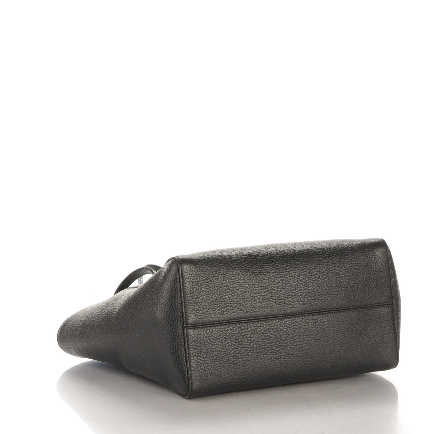 Gucci Pebbled Calfskin Small Swing Tote Black 4 of 7
