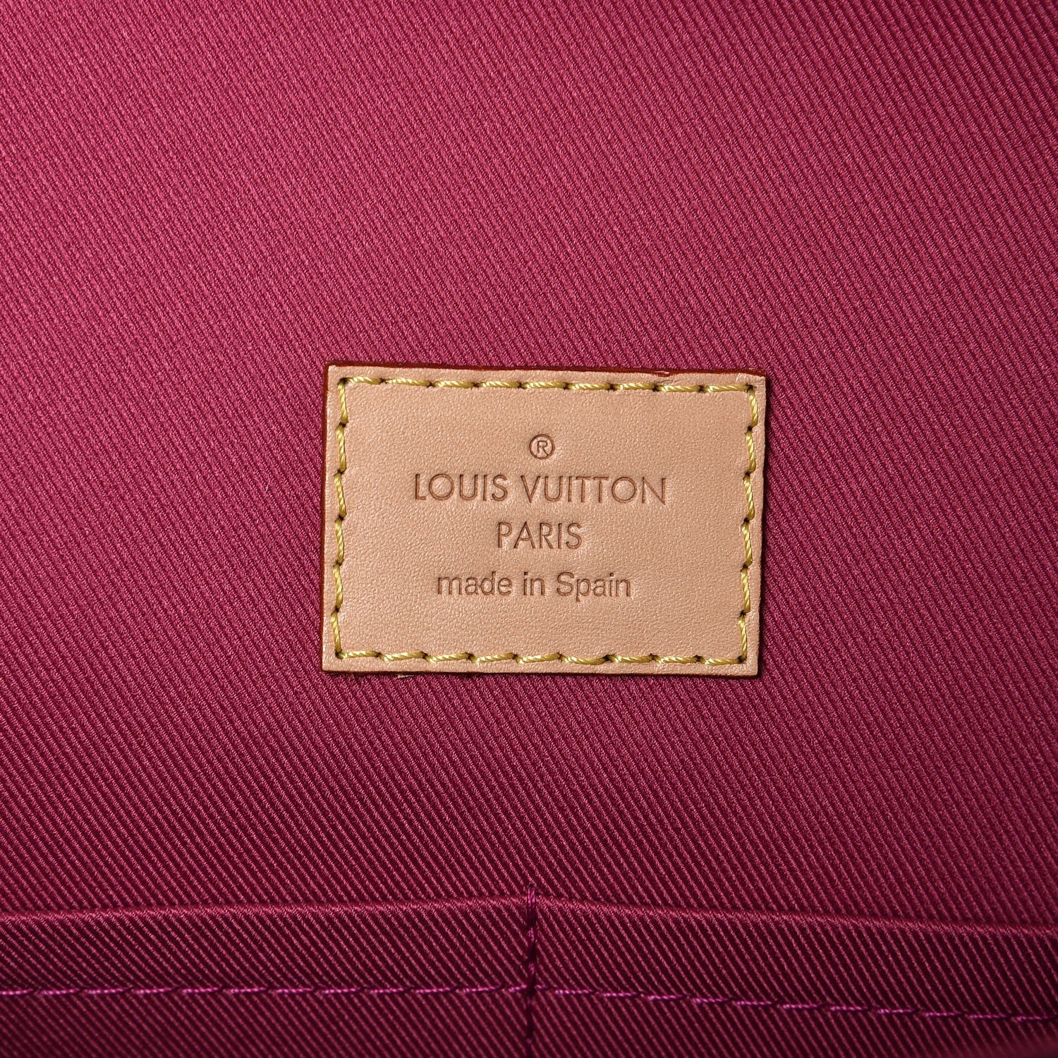 Louis Vuitton Monogram Cluny BB Bordeaux Fuchsia 6 of 7