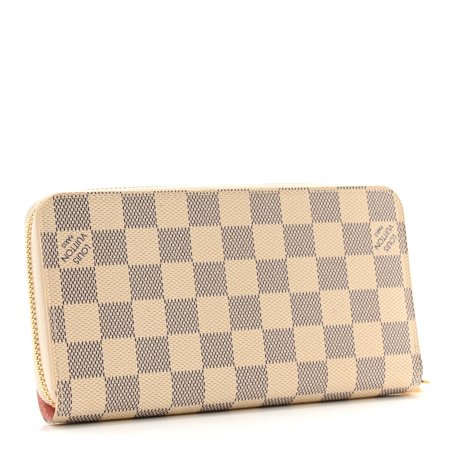 Damier Azur 2018 Christmas Animation Zippy Wallet