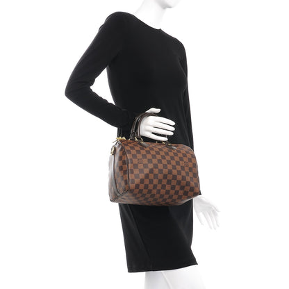 Louis Vuitton Damier Ebene Speedy Bandouliere 25 3 of 9