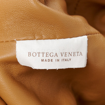 Bottega Veneta Nappa Maxi Intrecciato The Pouch Oversized Clutch Caramel 8 of 11