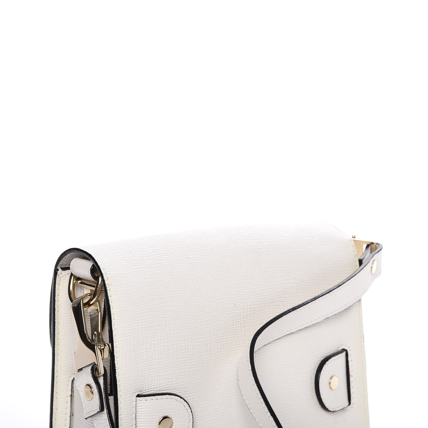 Proenza Schouler Linosa Calfskin Tiny PS11 Classic Shoulder Bag White 11 of 12