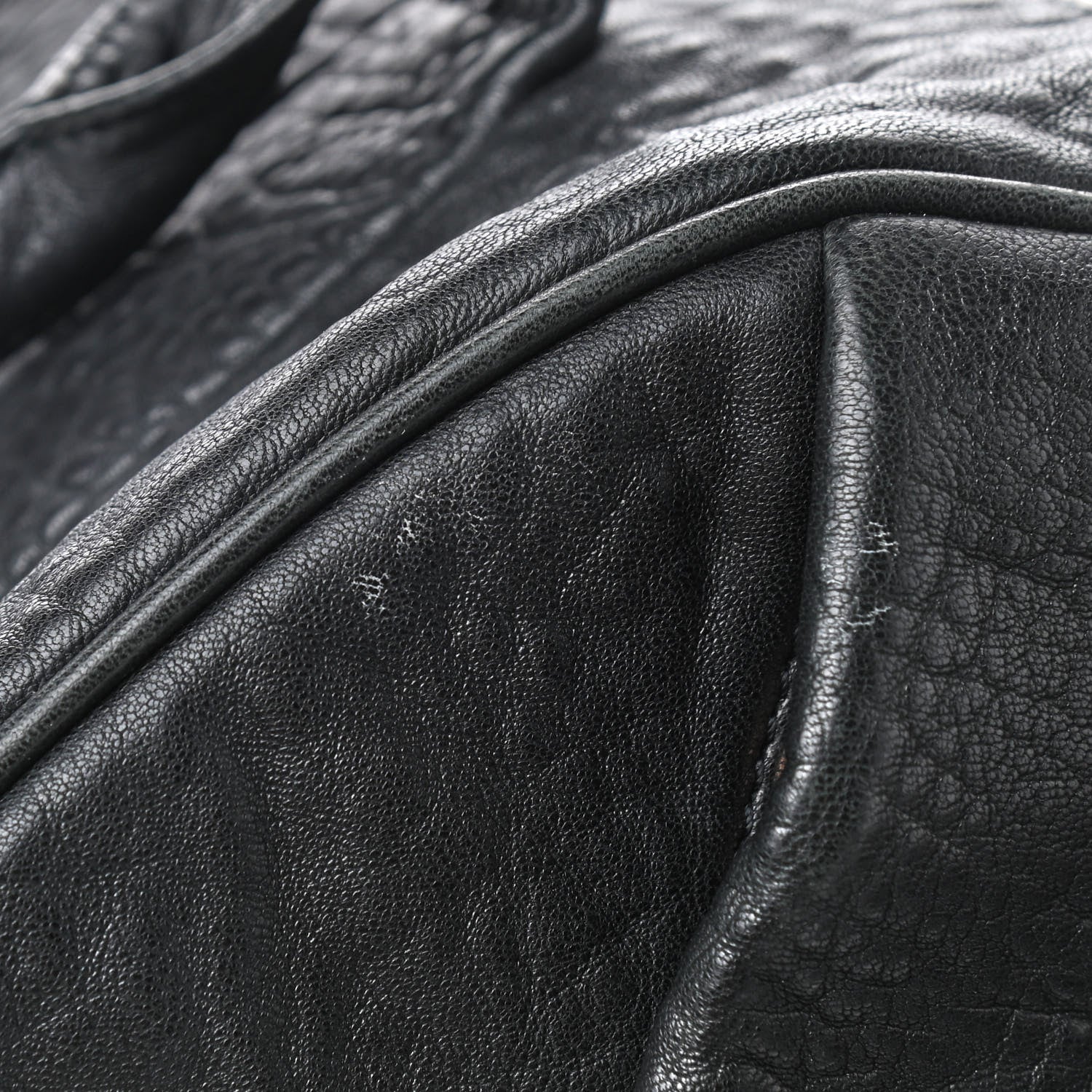 Alexander Wang Pebbled Lambskin Rocco Black Rose Gold Hardware 14 of 14