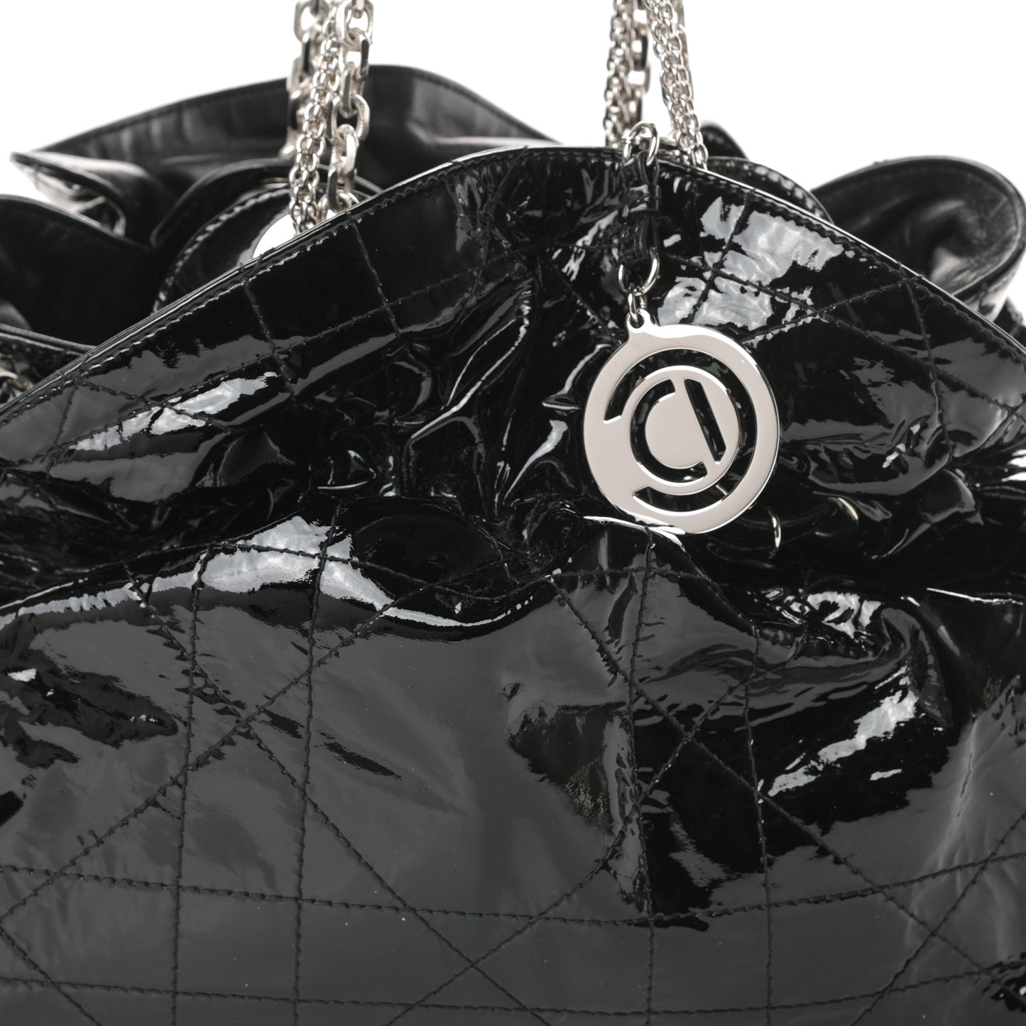 Patent Cannage Medium Le Trente Tote Black