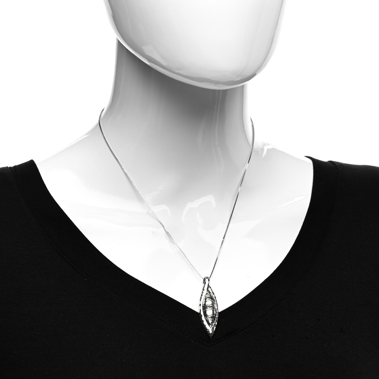 Sterling Silver Palu Macan Pendant Necklace