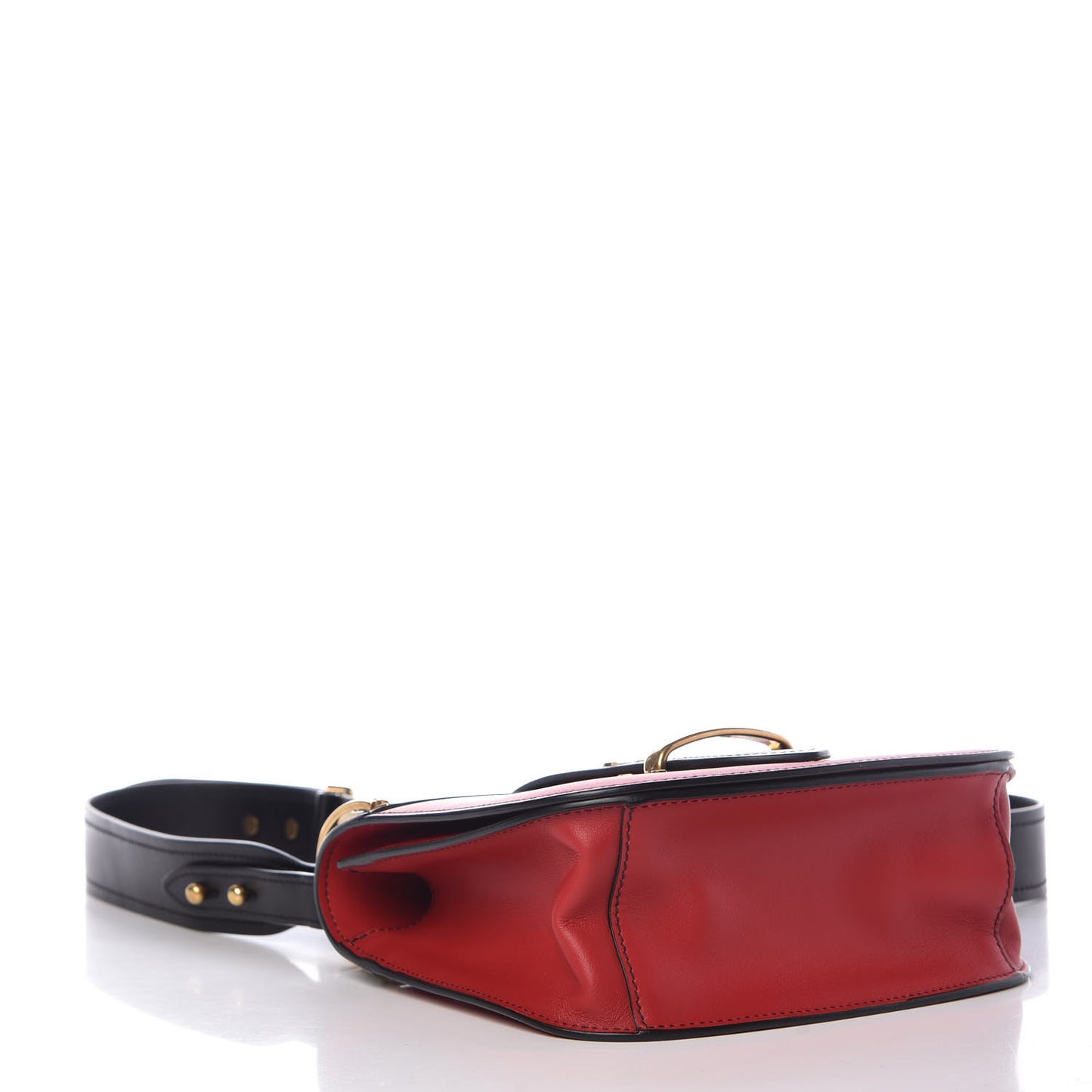 City Calf Saffiano Pionniere Bag Fuoco Black