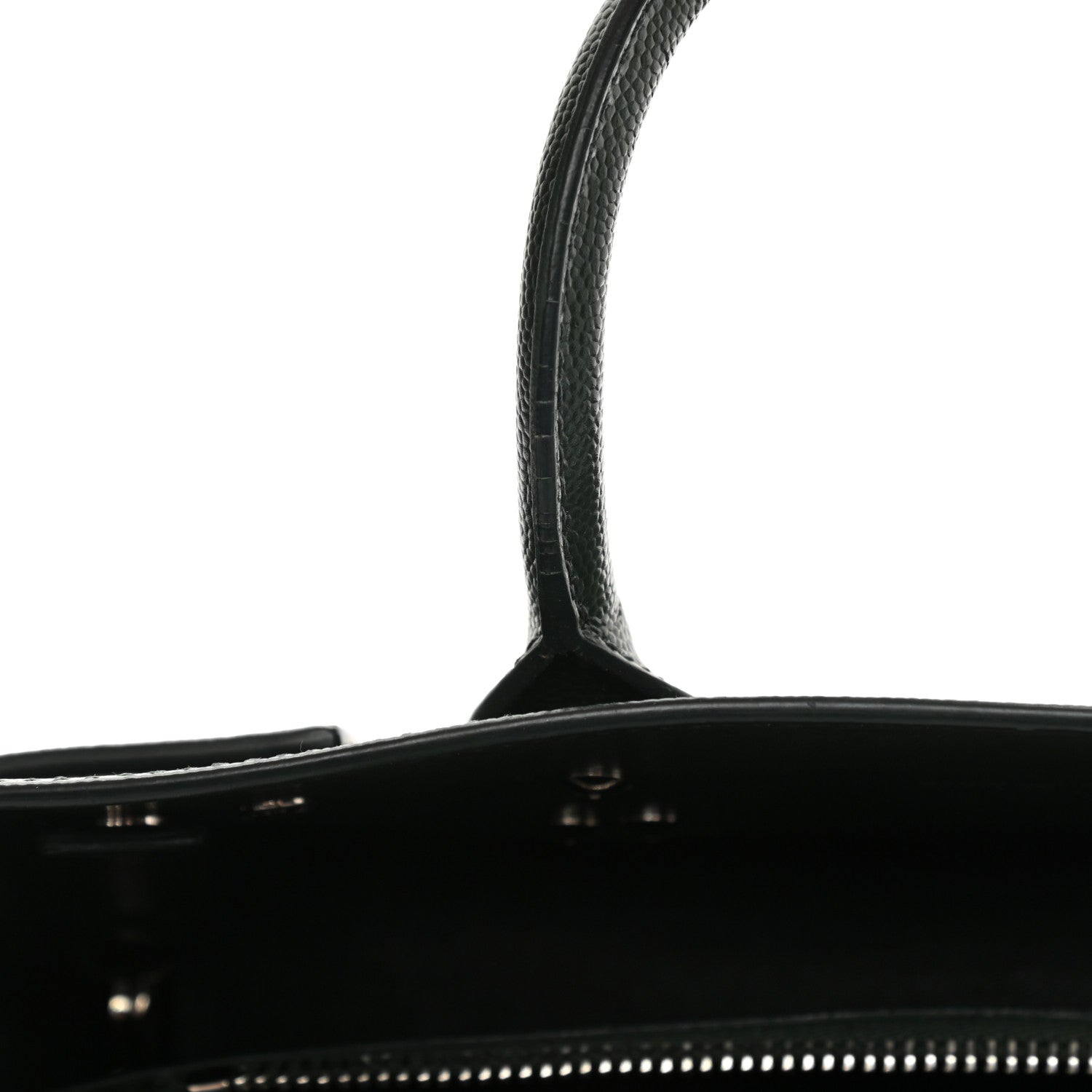 Saint Laurent Grained Calfskin Baby Sac De Jour Dark Pine 11 of 14