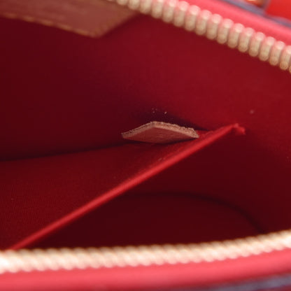 Louis Vuitton Vernis Alma BB Cherry 7 of 12