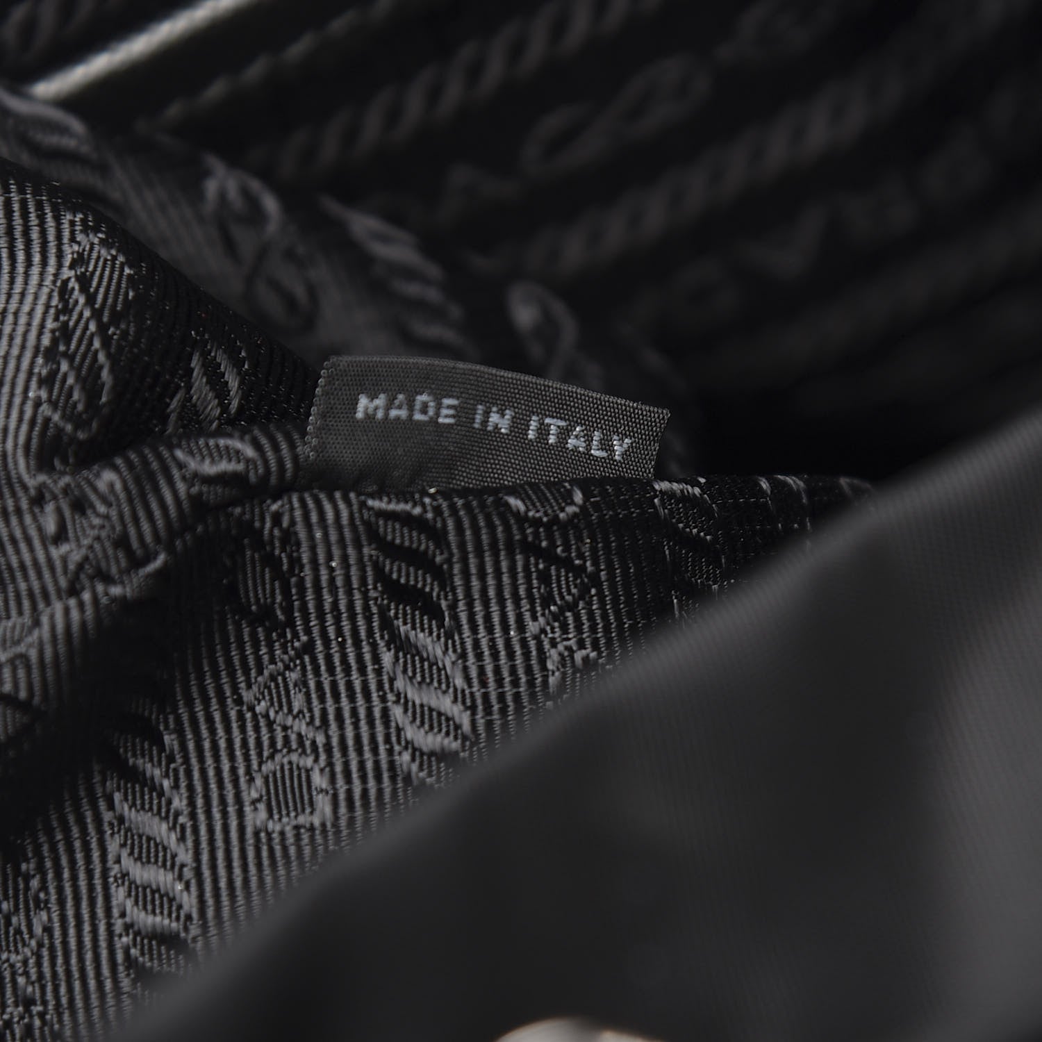 Prada Tessuto Nylon Saffiano Medium Backpack Black 6 of 9