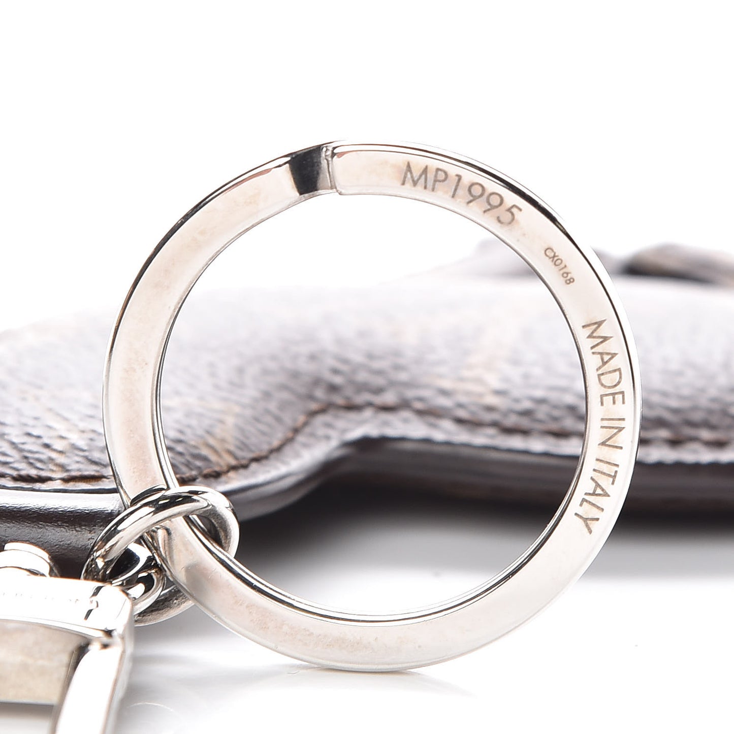 Monogram Dog Bag Charm Key Holder