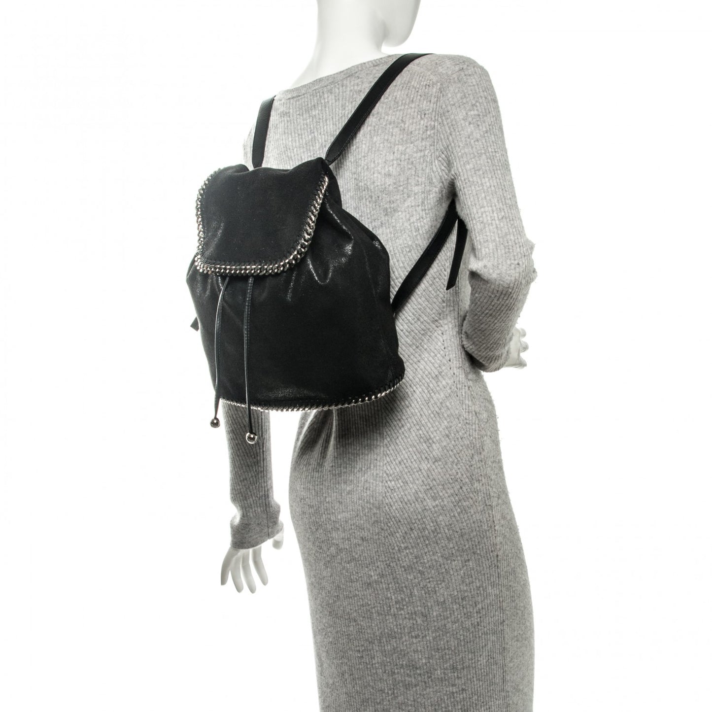 Shaggy Deer Falabella Backpack Black