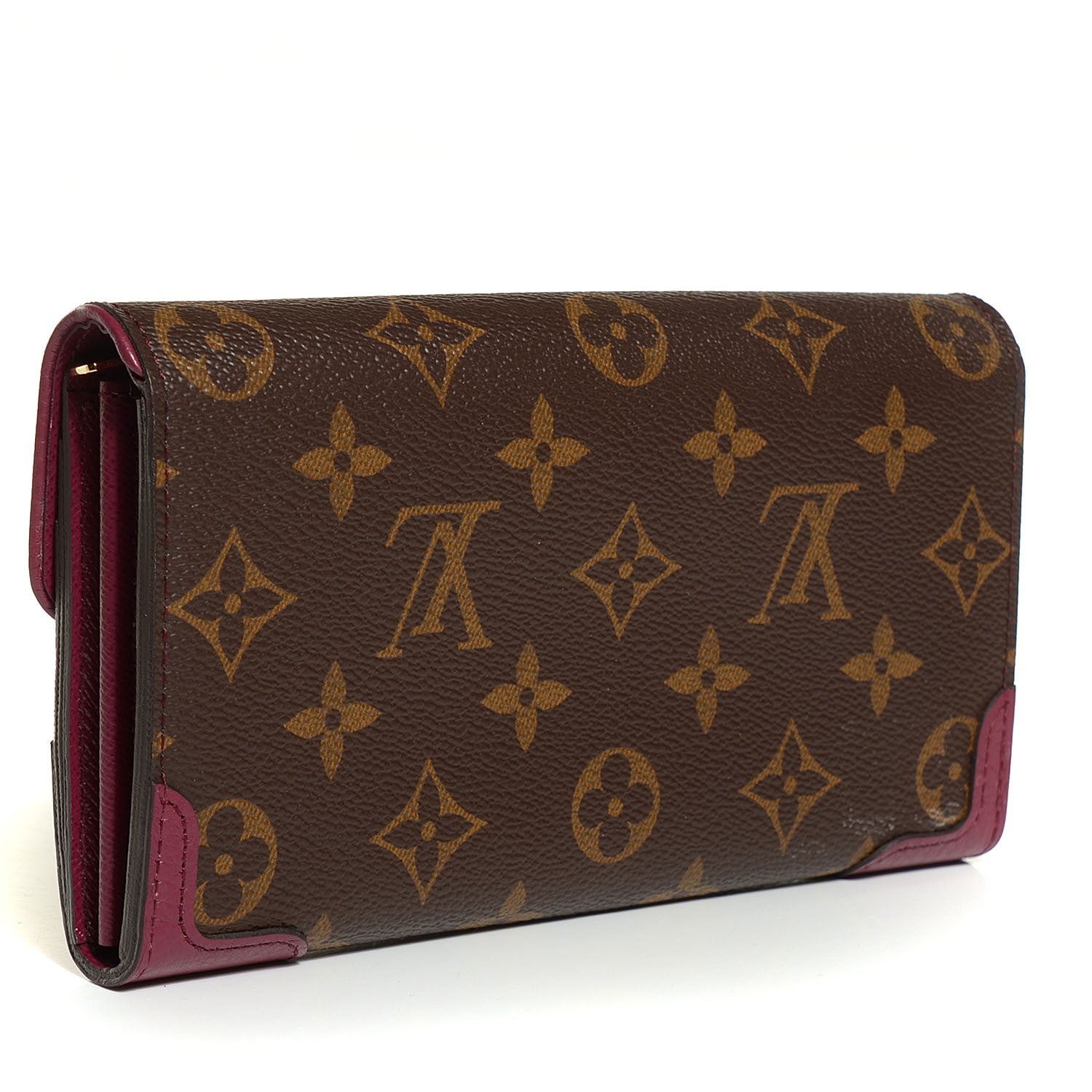 Louis Vuitton Monogram Sarah Retiro Wallet Aurore 3 of 8