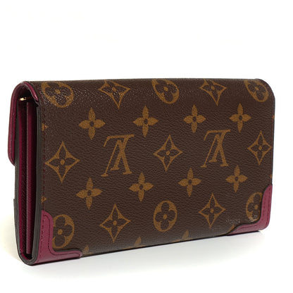 Louis Vuitton Monogram Sarah Retiro Wallet Aurore 3 of 8