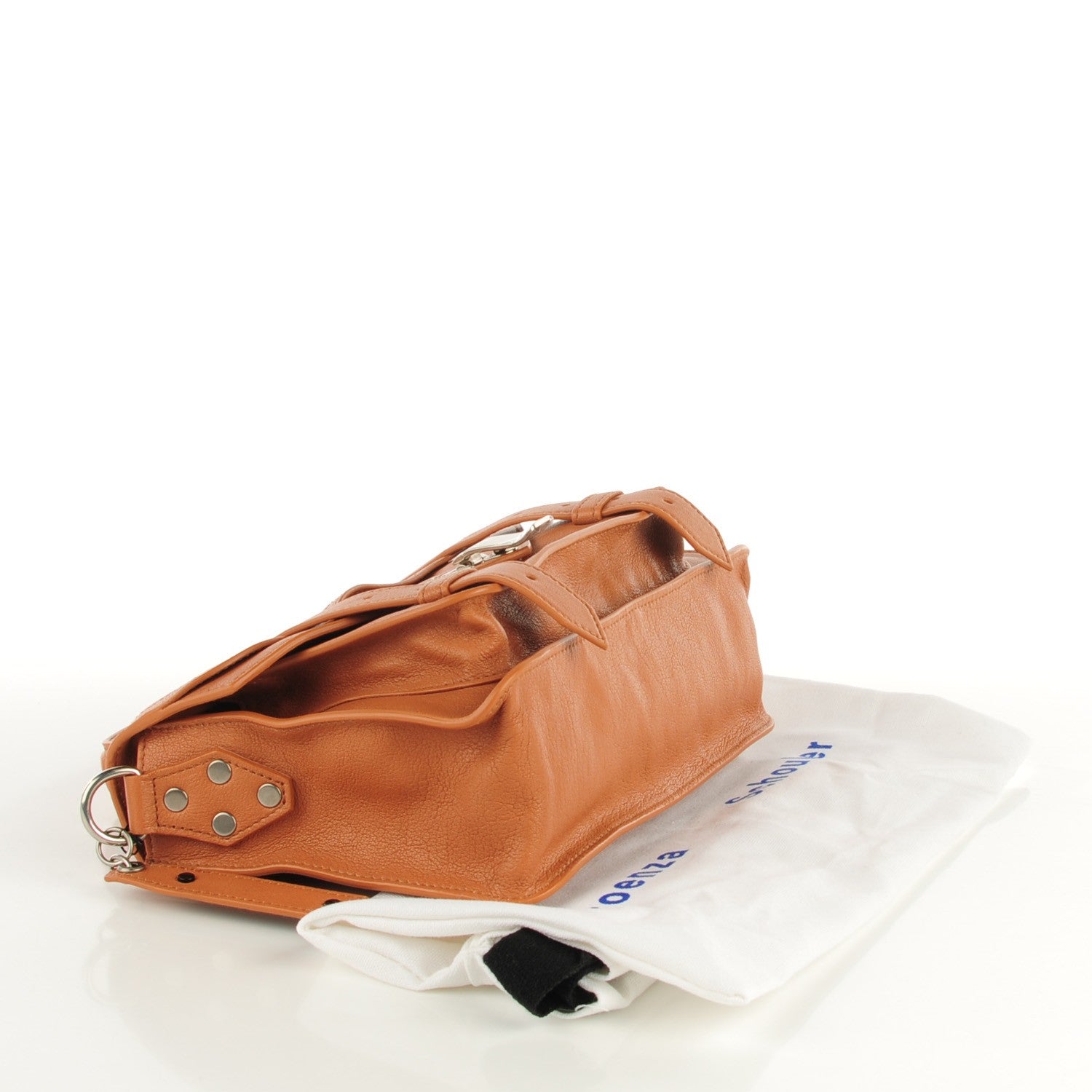 Proenza Schouler Lambskin Tiny PS1 Lux Satchel Dune 4 of 12