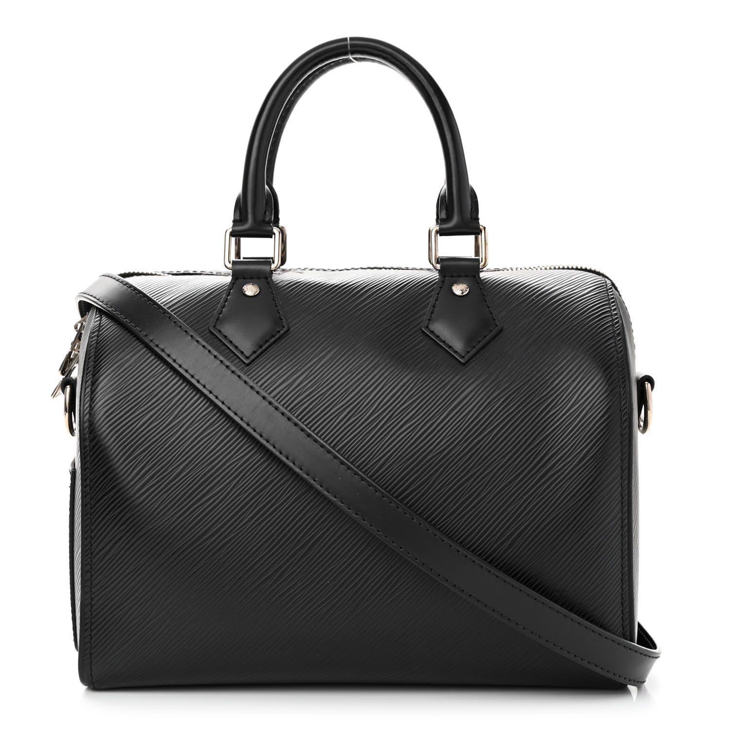 Louis Vuitton Epi Speedy Bandouliere 25 Black 1 of 12
