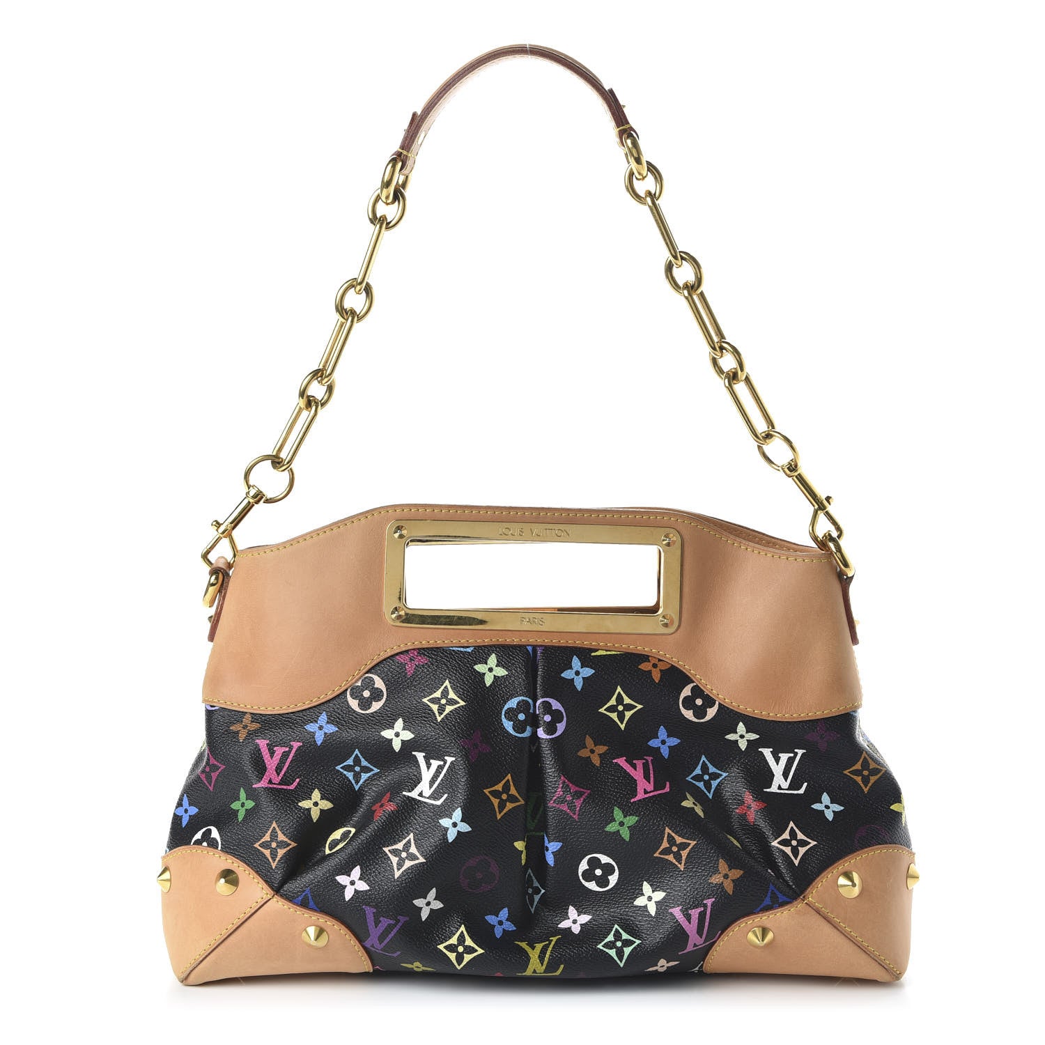 Louis Vuitton Monogram Multicolor Judy MM Black 1 of 9