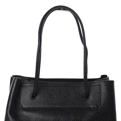 Alexander Wang Pebbled Calfskin Large Prisma Skeletal Tote Black Rose Gold Hardware 9 of 9