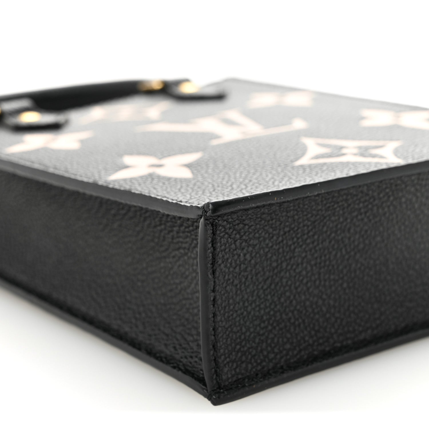 Louis Vuitton Empreinte Monogram Giant Petit Sac Plat Black Beige 8 of 9