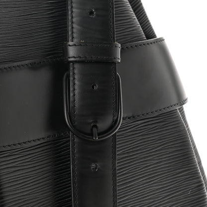 Louis Vuitton Epi Sac D'Epaule GM Black 13 of 16