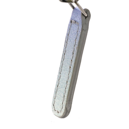 Chanel Gradient Metallic Calfskin Quilted Small Cosmetic Pouch Silver Blue Yellow Purple 11 of 11