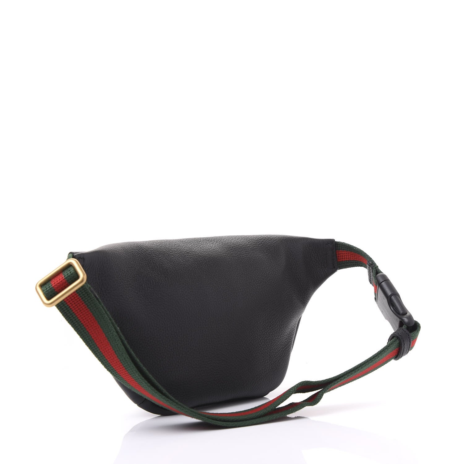 Gucci Grained Calfskin Small Logo Belt Bag Black 2 of 9