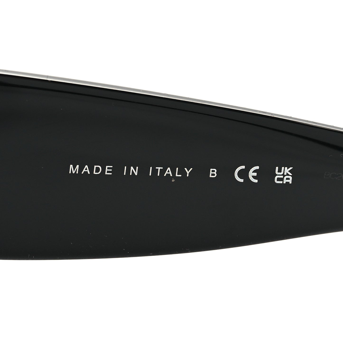 Acetate Rectangle Sunglasses 5435-A Black