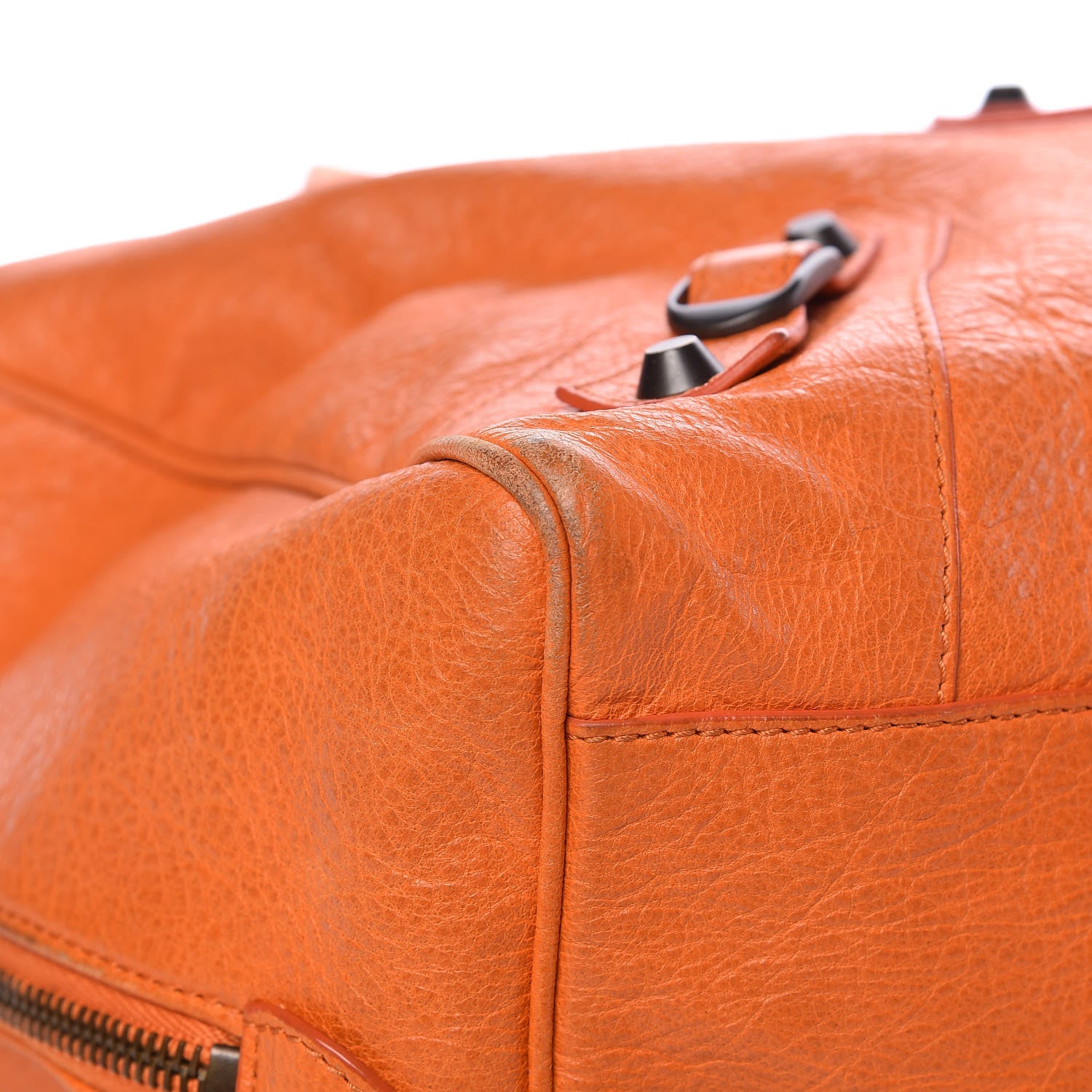 Balenciaga Agneau Classic Hardware Polly Tangerine 10 of 27