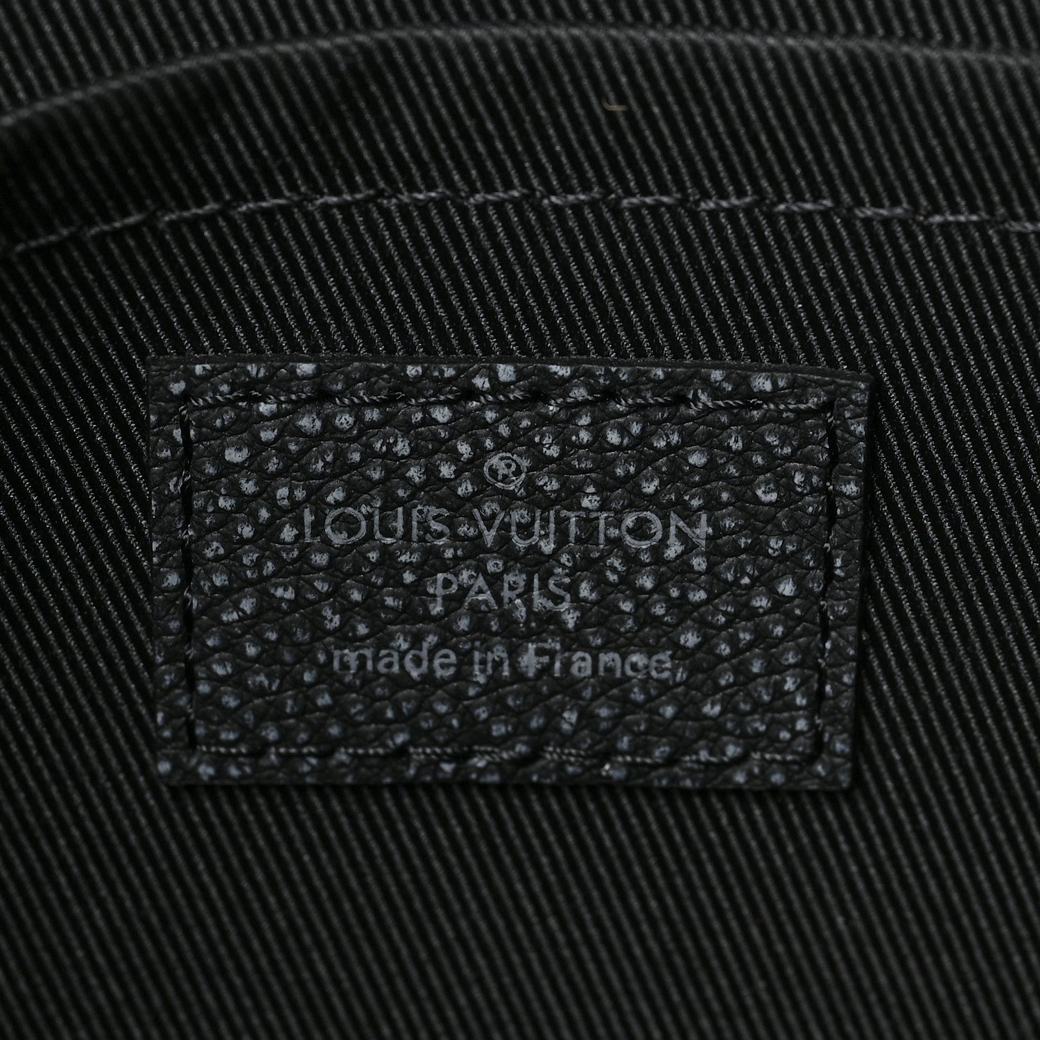 Louis Vuitton Cowhide Faded Monogram City Keepall Charcoal 6 of 8