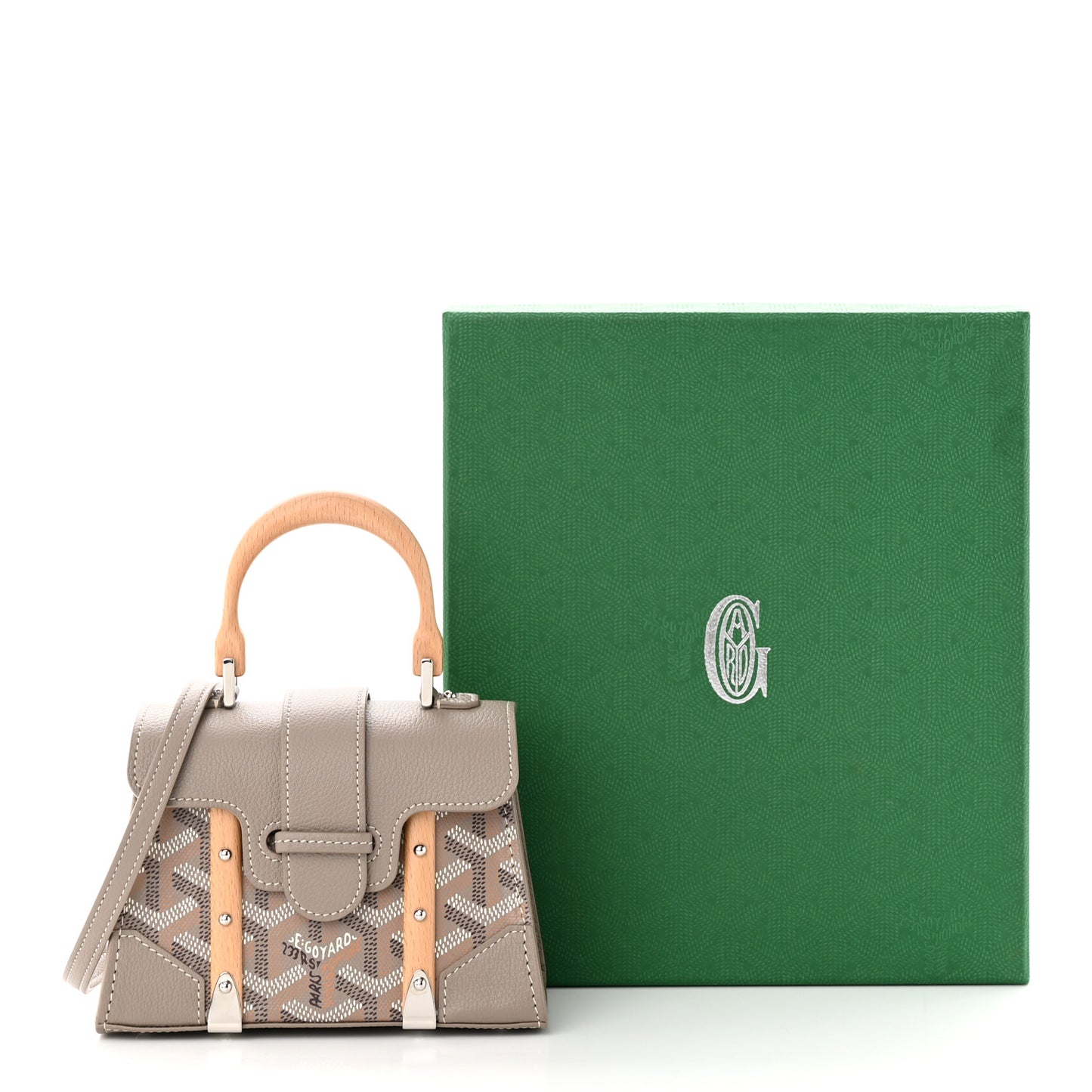 Goyardine Structure Nano Saigon Grey