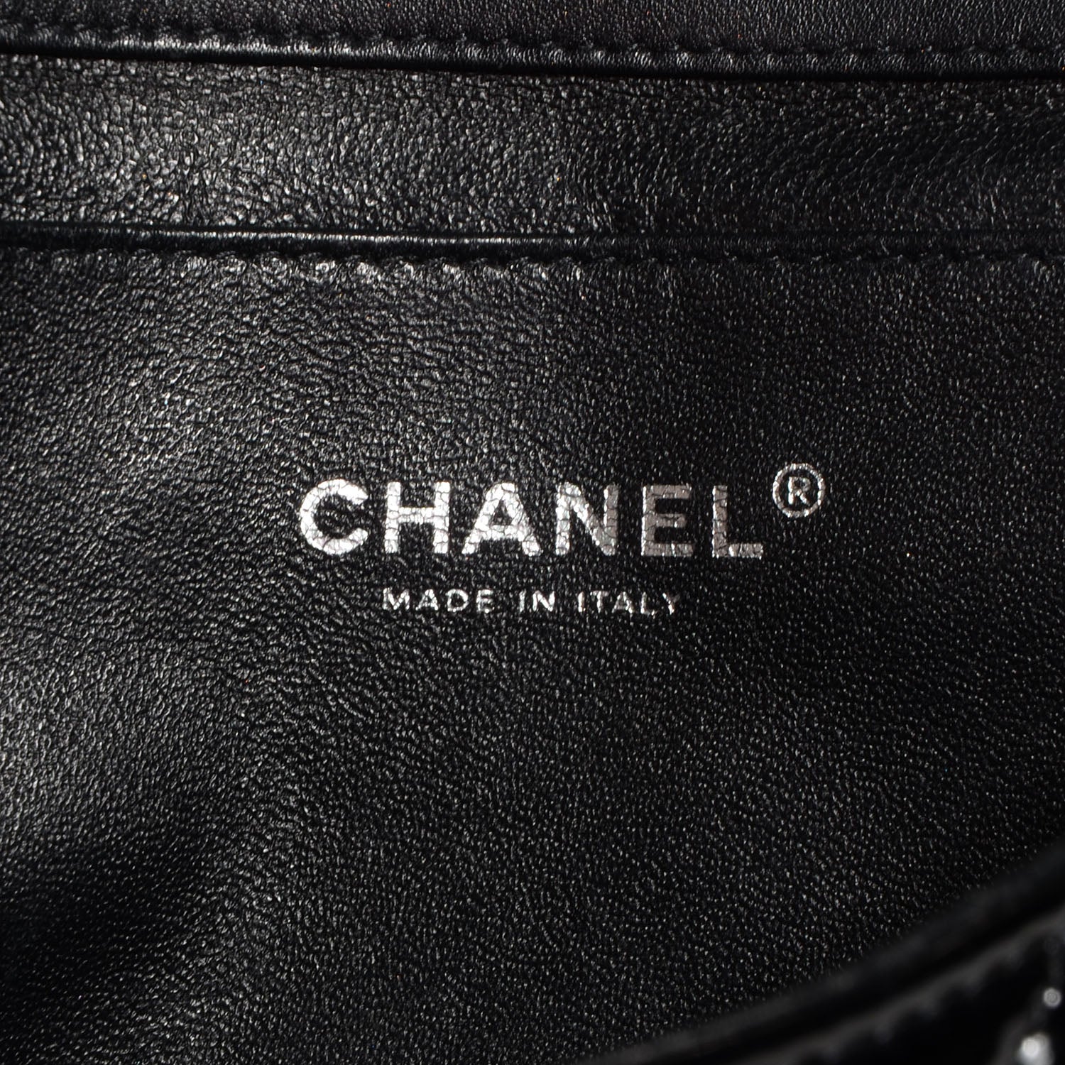 Chanel Patent Quilted Clutch Flap Black 6 of 7