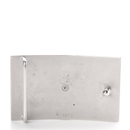 Hermes Palladium Collier de Chien 32mm Belt Buckle 3 of 3