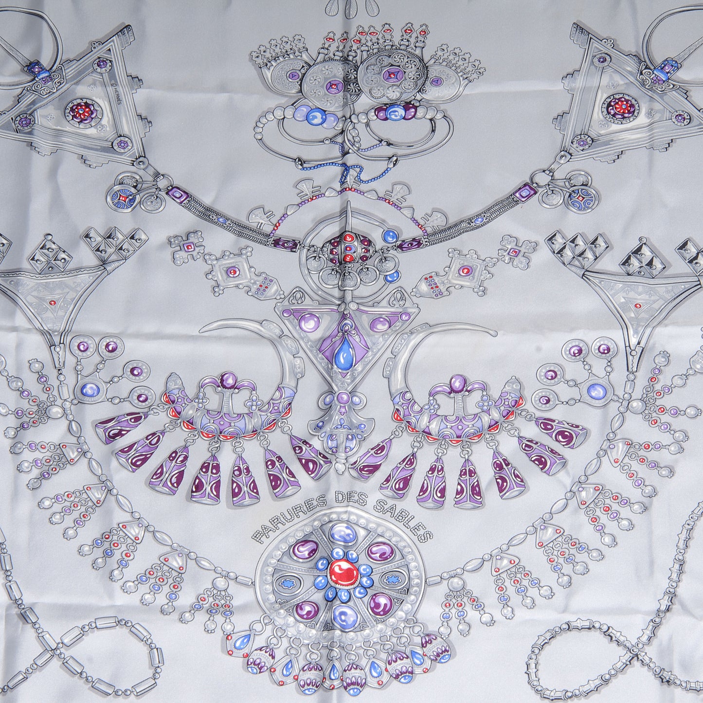 Silk Parures Des Sables Scarf 90