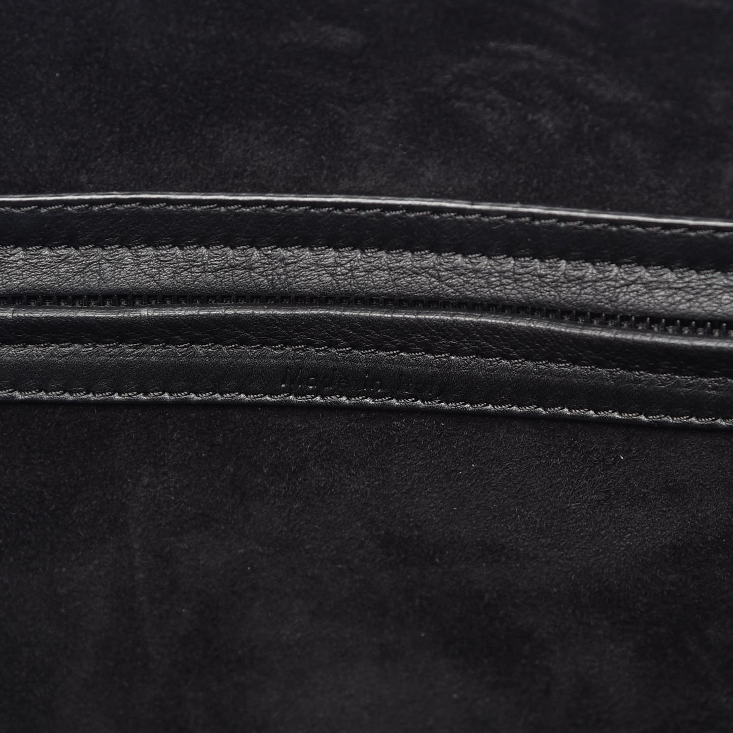 Supple Calfskin Medium Phantom Luggage Black