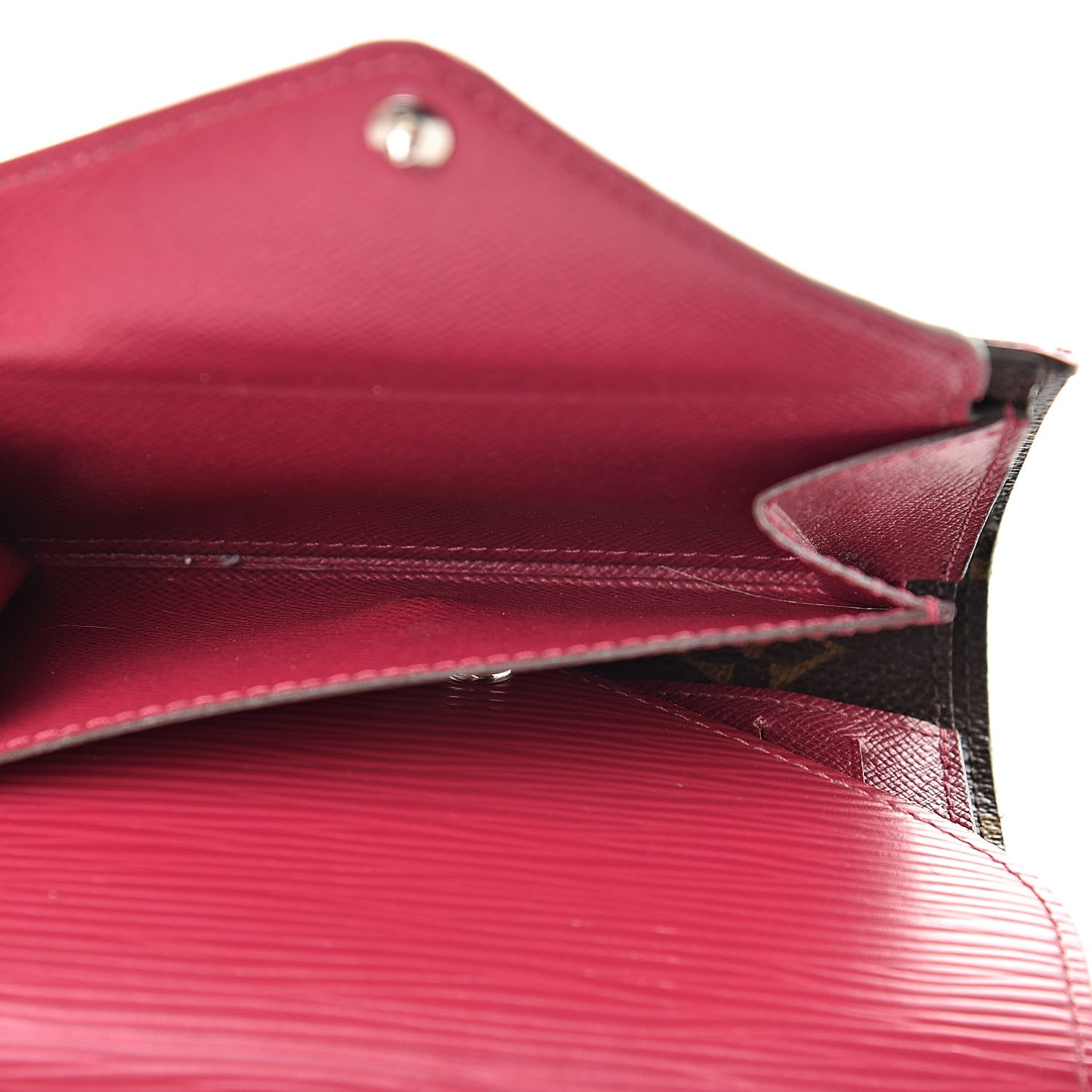 Louis Vuitton Epi Monogram Marie-Lou Compact Wallet Fuchsia 6 of 14