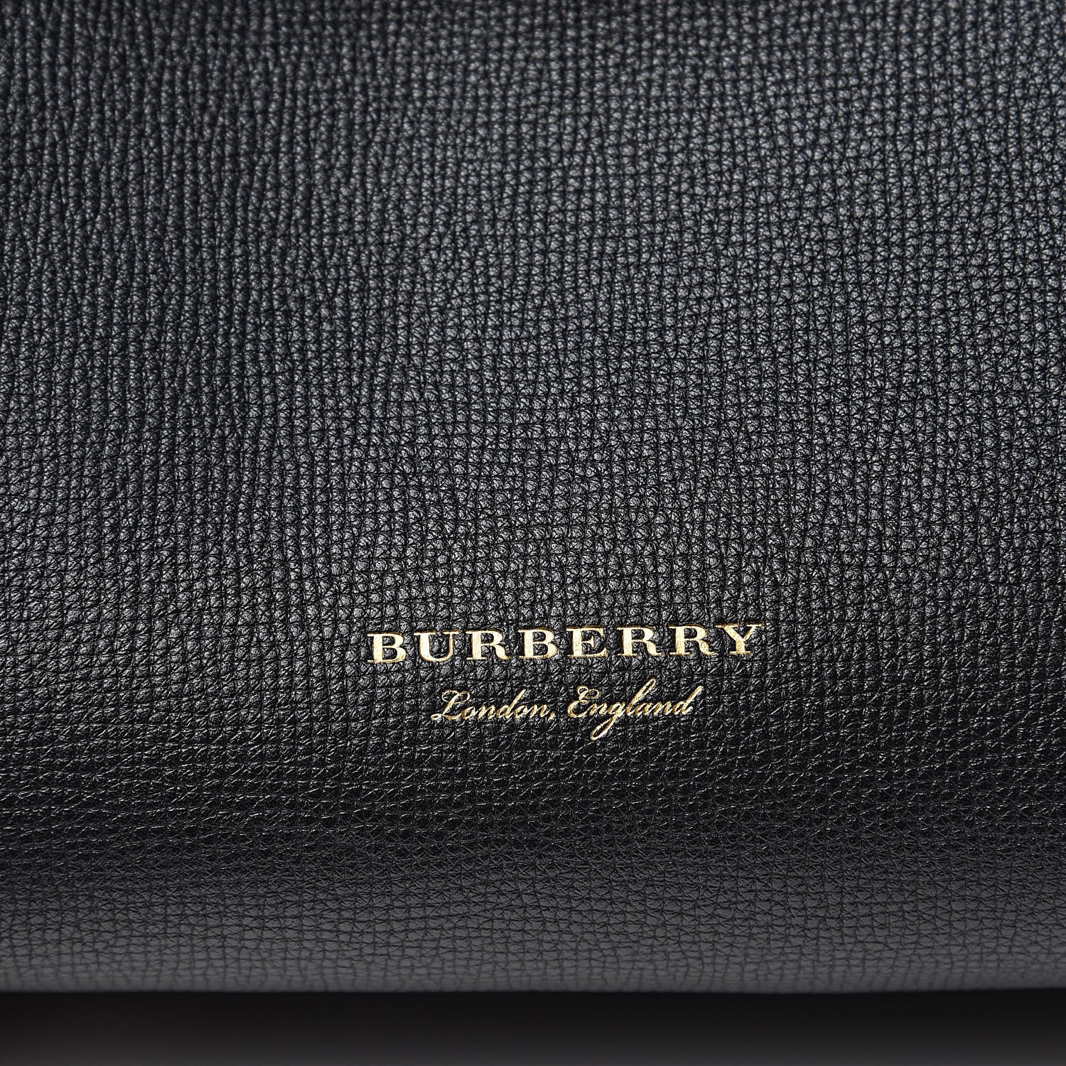 Burberry Derby Calfskin House Check Small Camberley Black 10 of 10