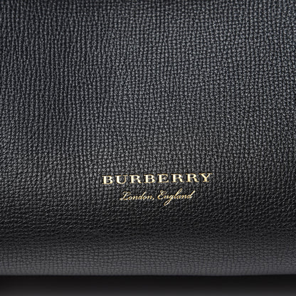 Burberry Derby Calfskin House Check Small Camberley Black 10 of 10