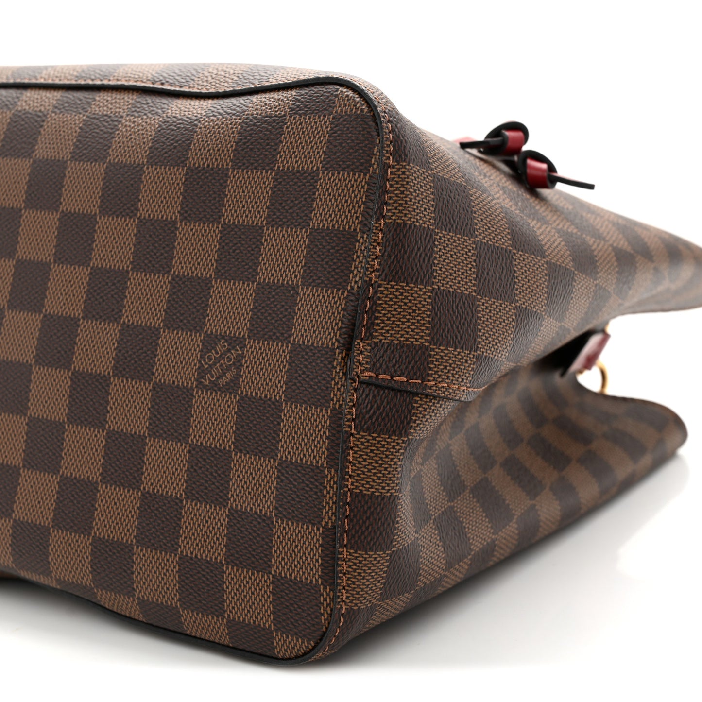 Damier Ebene Neonoe MM Cherry Berry